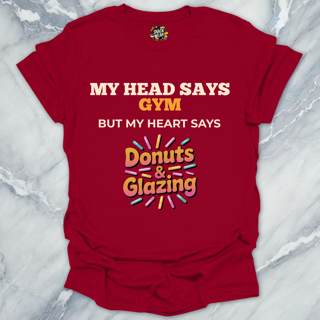 Donuts Over Dumbbells T-Shirt