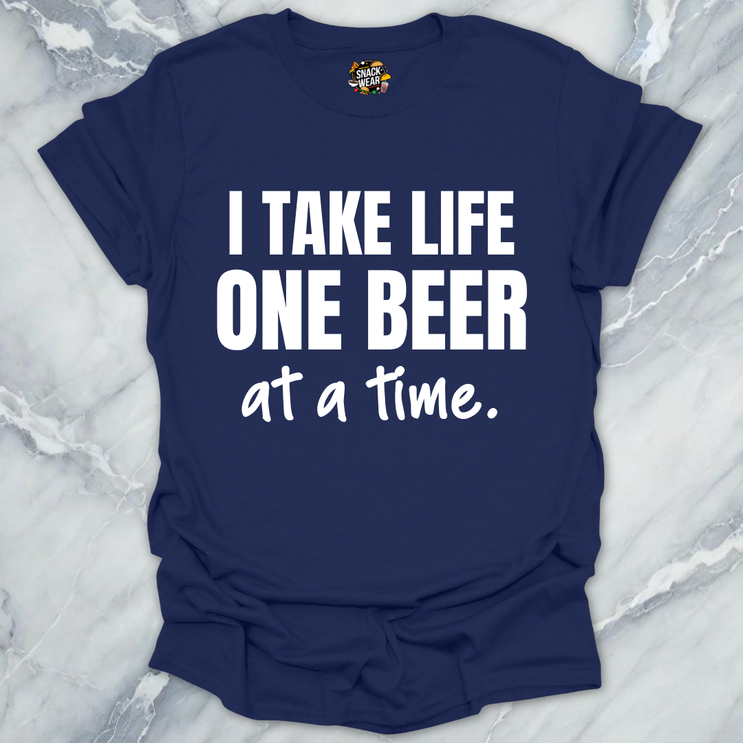 Life One Beer Time T-Shirt
