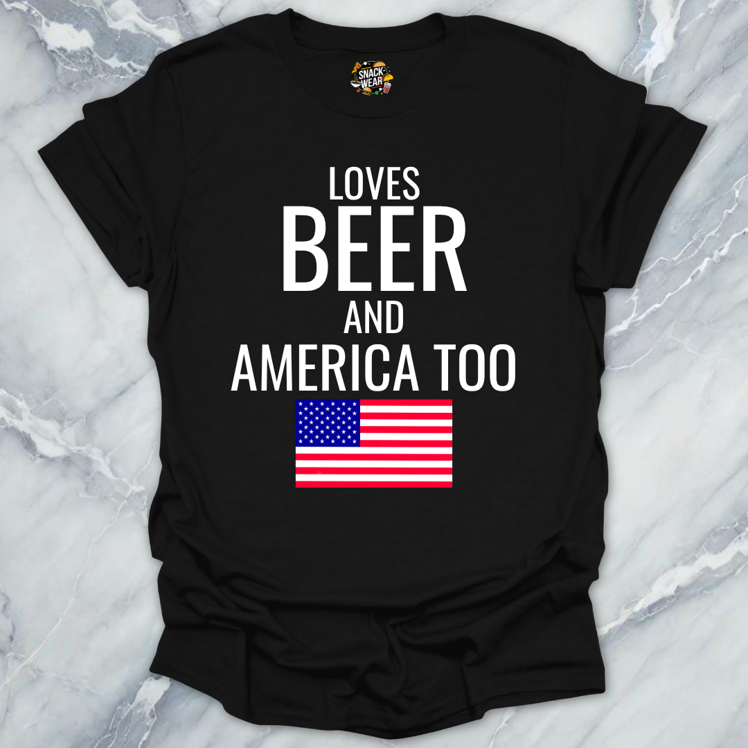 Loves Beer America T-Shirt
