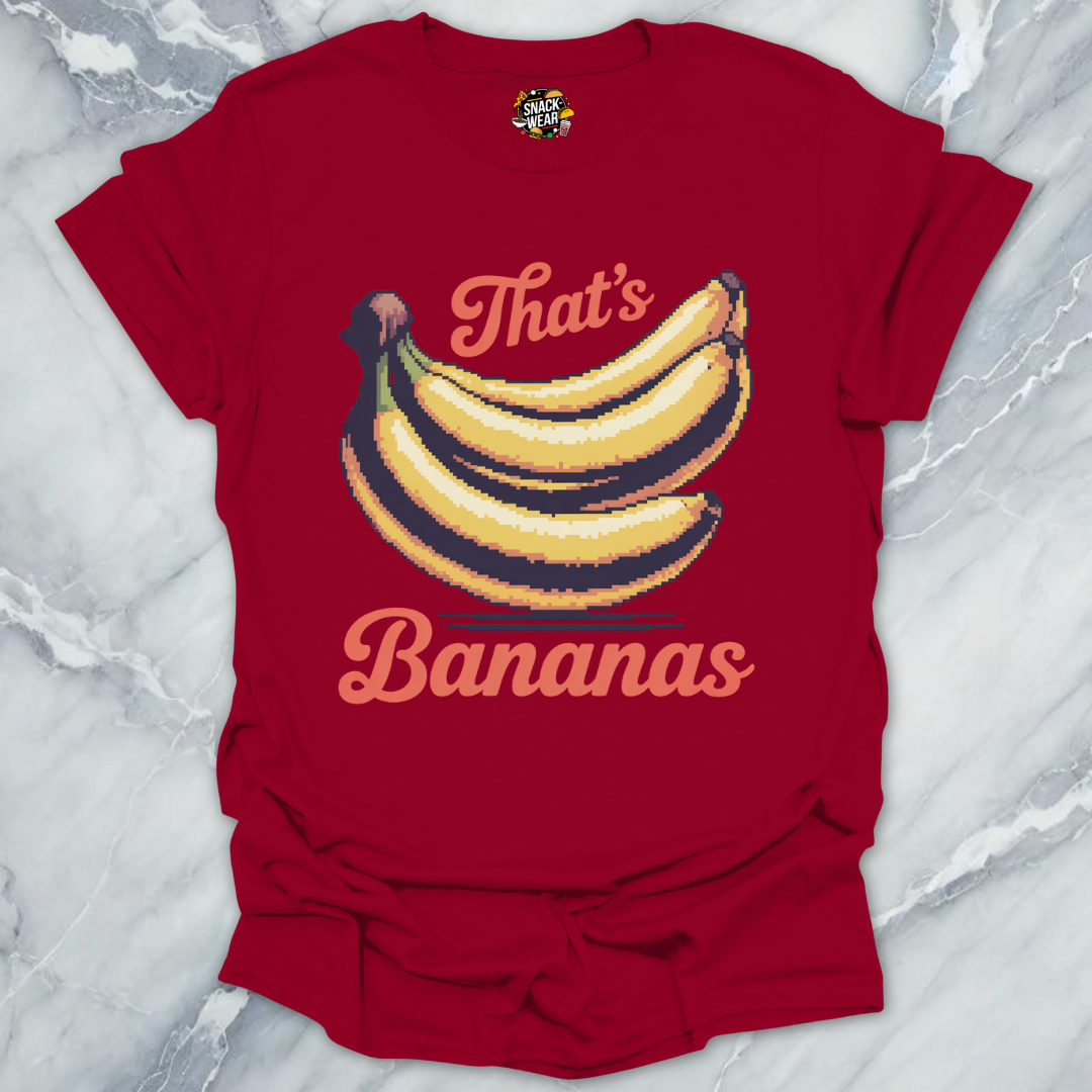That’s Bananas Retro Pixel Art T-Shirt