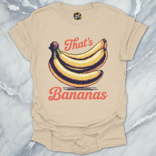 That’s Bananas Retro Pixel Art T-Shirt