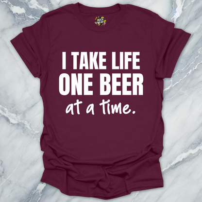 Life One Beer Time T-Shirt