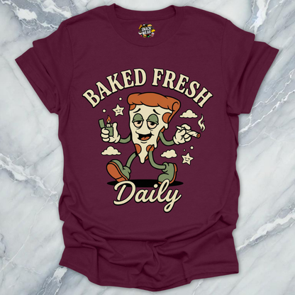 Baked Fresh Daily Pizza T-Shirt