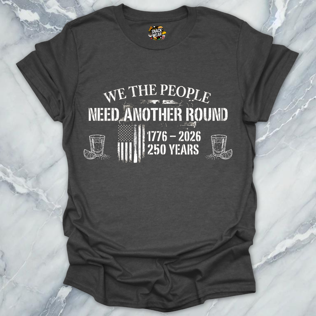 We The People Round T-Shirt