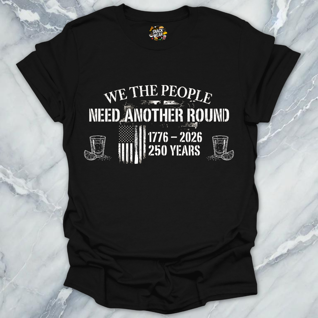 We The People Round T-Shirt