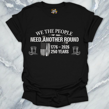 We The People Round T-Shirt