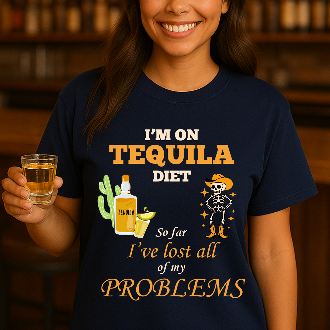 Tequila Diet Solved T-Shirt