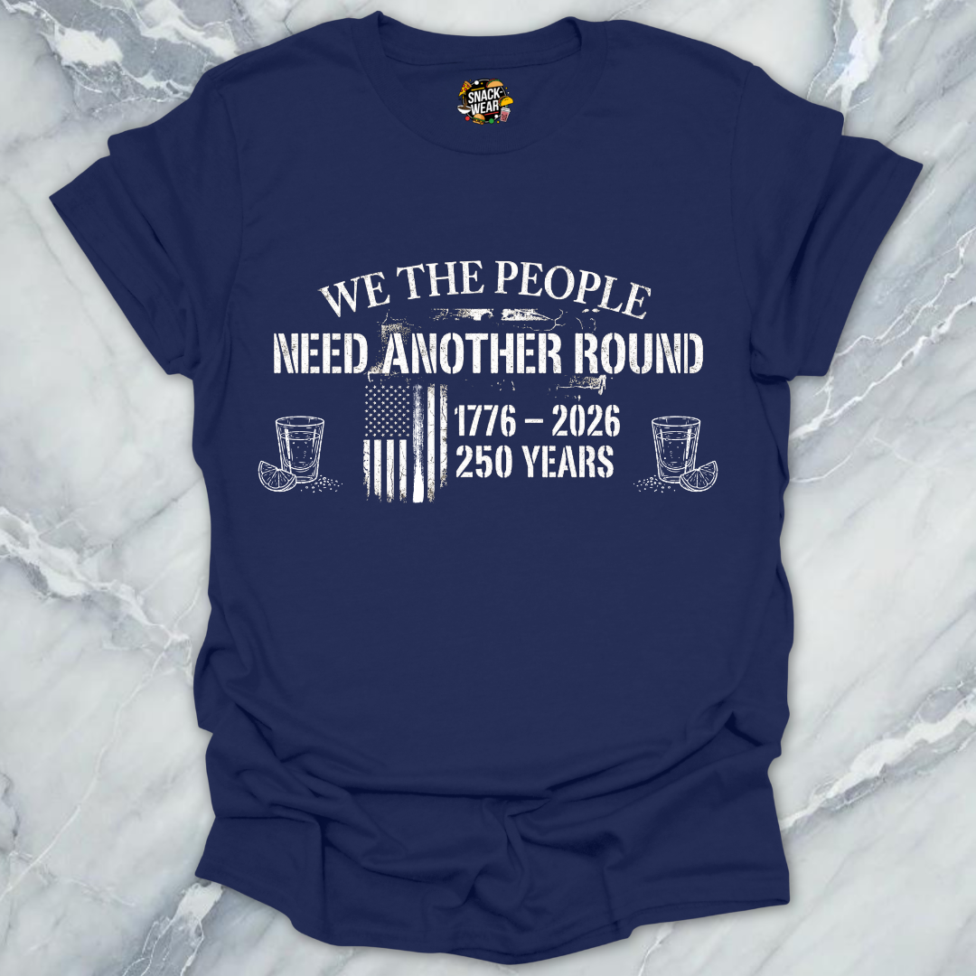We The People Round T-Shirt