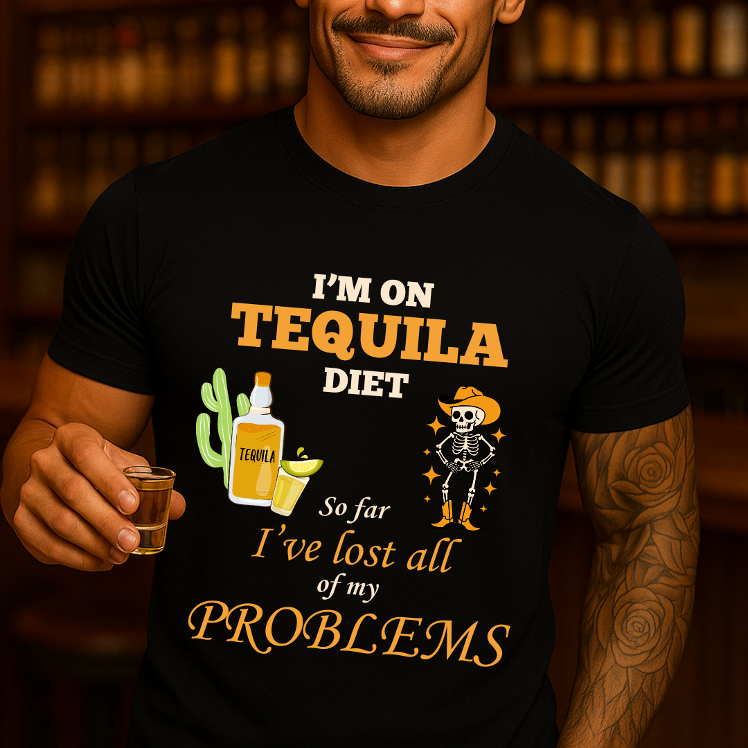 Tequila Diet Solved T-Shirt