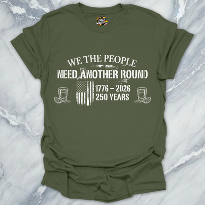 We The People Round T-Shirt