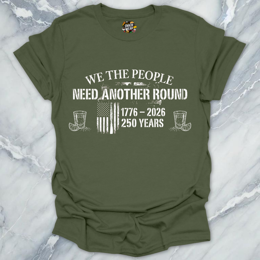 We The People Round T-Shirt