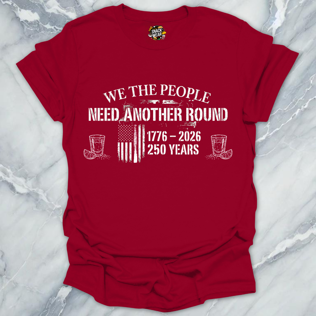 We The People Round T-Shirt