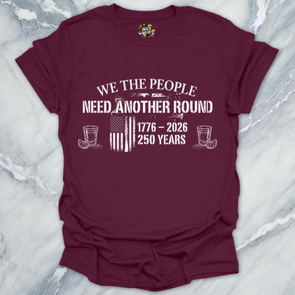 We The People Round T-Shirt