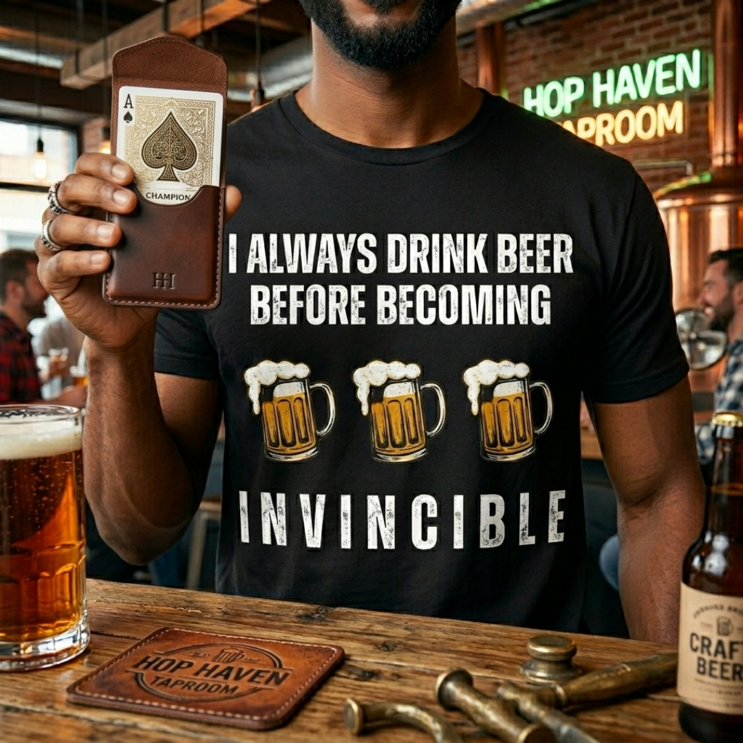Invincible Drinking T-Shirt