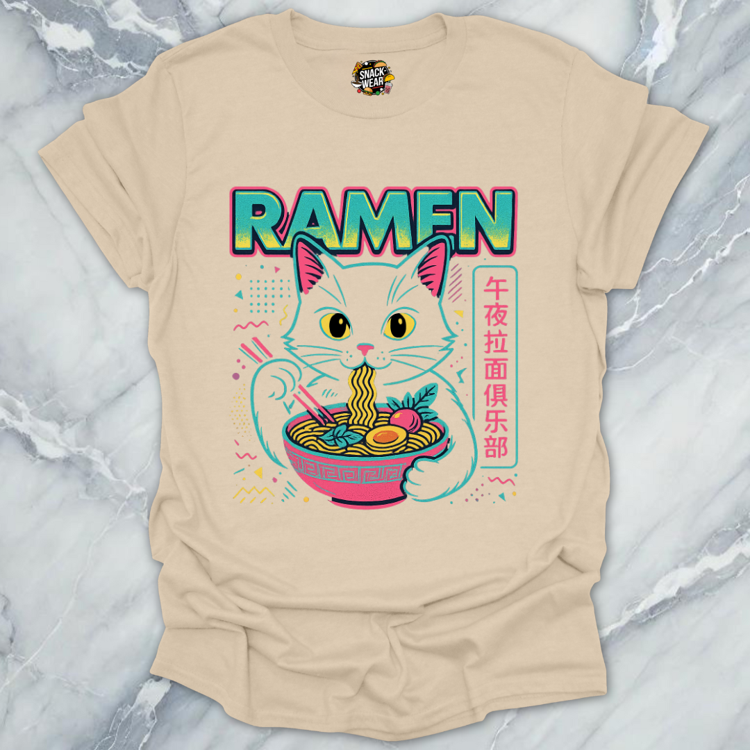 Ramen Y2K Cat T-Shirt