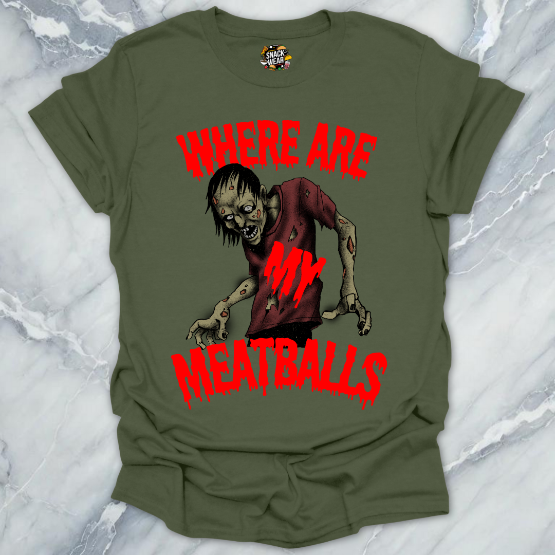 Zombie Meatballs Crave T-Shirt