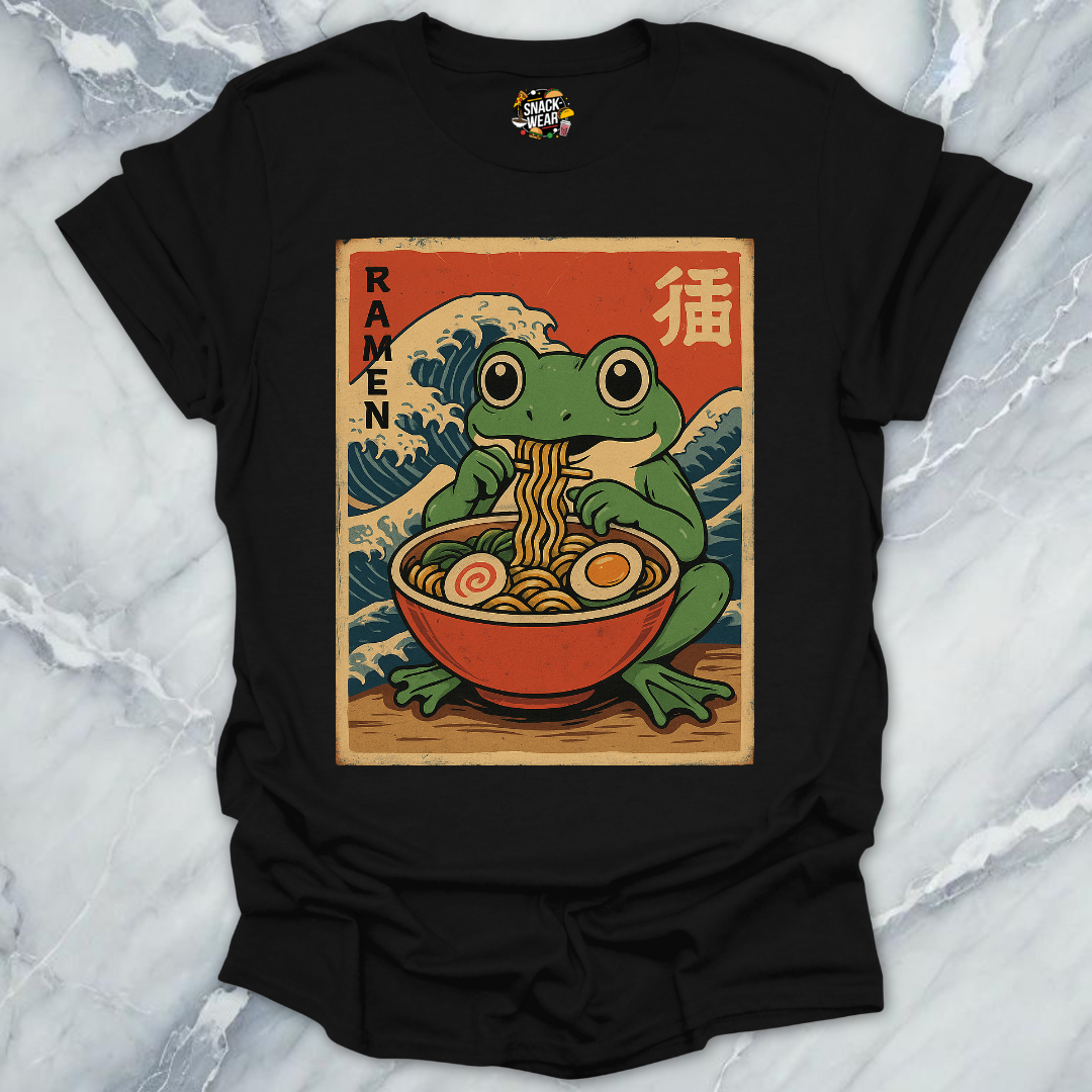 Vintage Japanese Ramen Frog T-Shirt