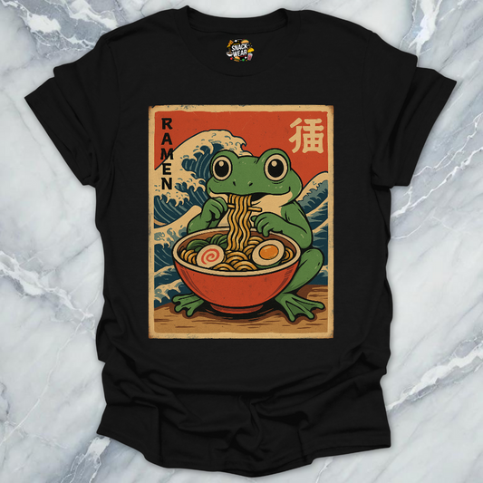 Vintage Japanese Ramen Frog T-Shirt