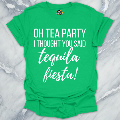 Tea Party Tequila Fiesta T-Shirt