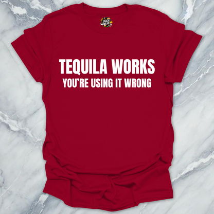 Tequila Works Using Wrong T-Shirt