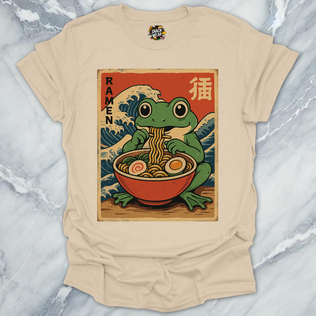 Vintage Japanese Ramen Frog T-Shirt