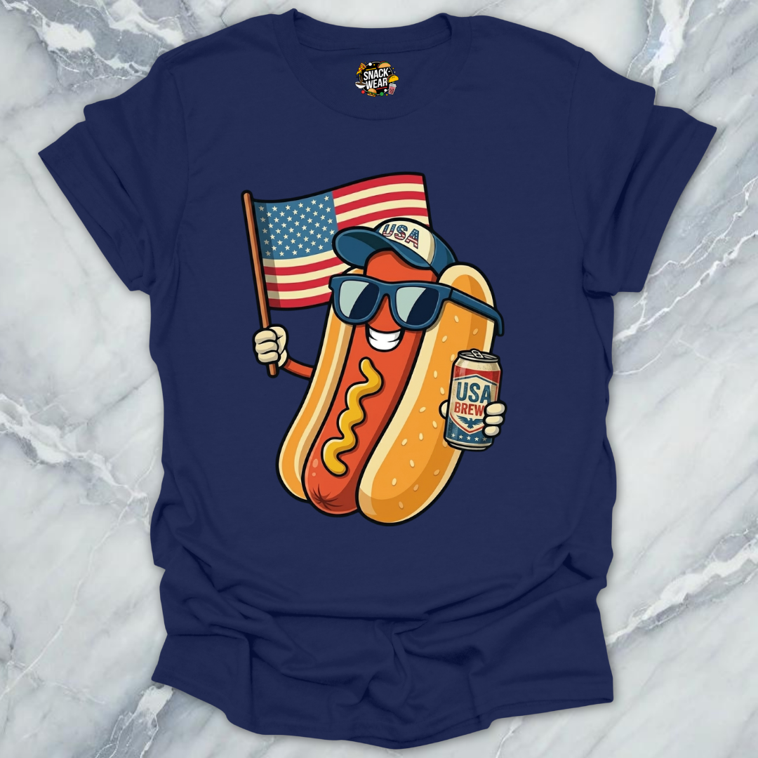 Hot Dog USA Brew T-Shirt