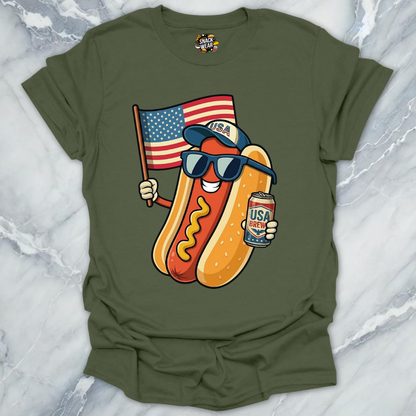 Hot Dog USA Brew T-Shirt