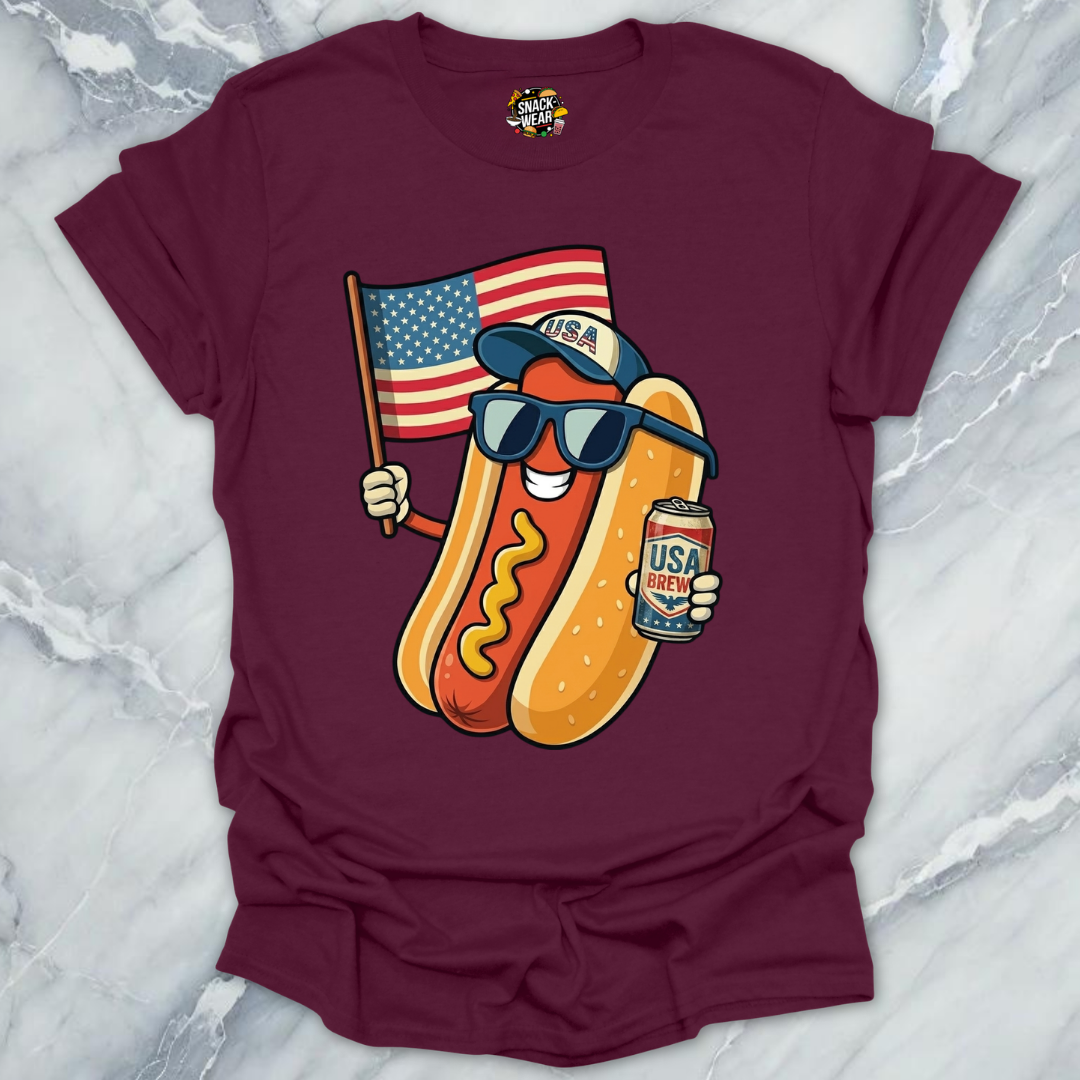 Hot Dog USA Brew T-Shirt