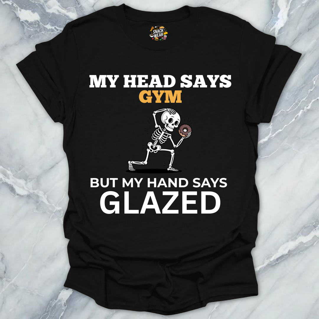 Head Says Gym Glazed T-Shirt