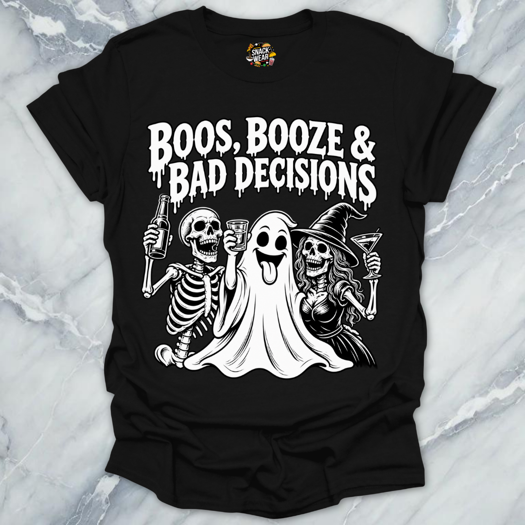 Boos Booze Bad Decisions Shirt