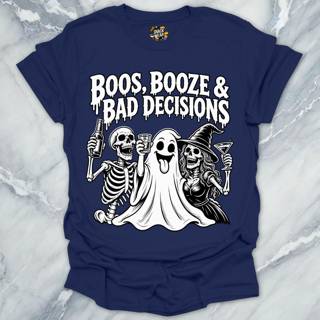 Boos Booze Bad Decisions Shirt
