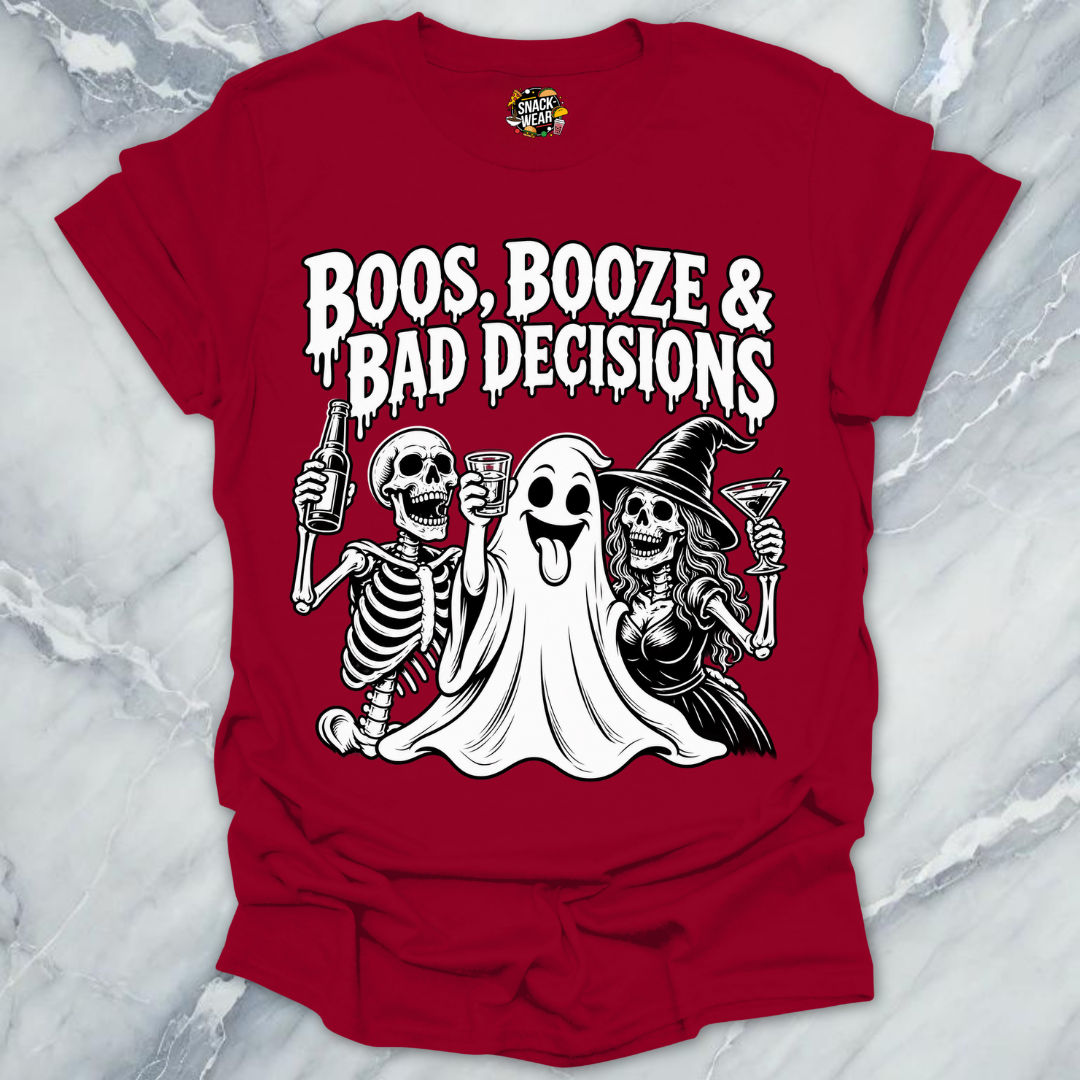 Boos Booze Bad Decisions Shirt