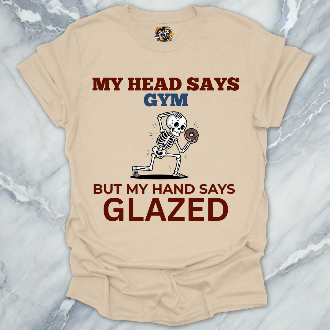 Head Says Gym Glazed T-Shirt