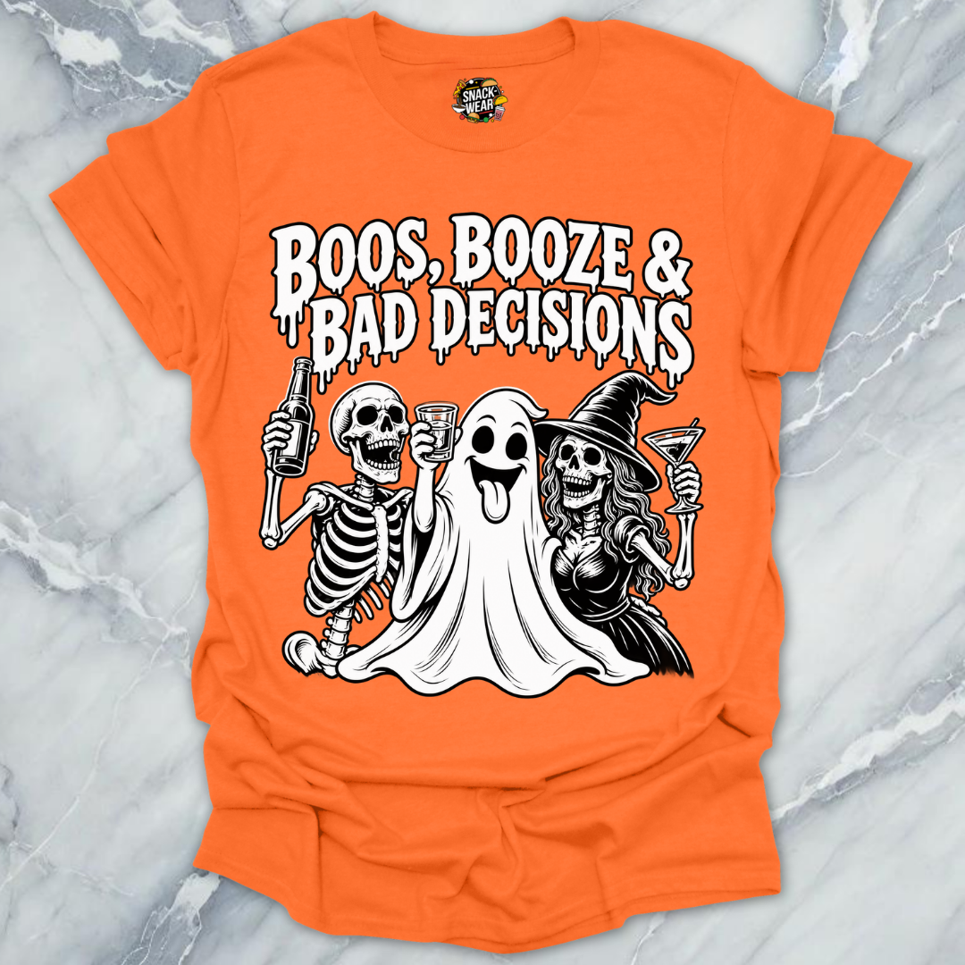 Boos Booze Bad Decisions Shirt