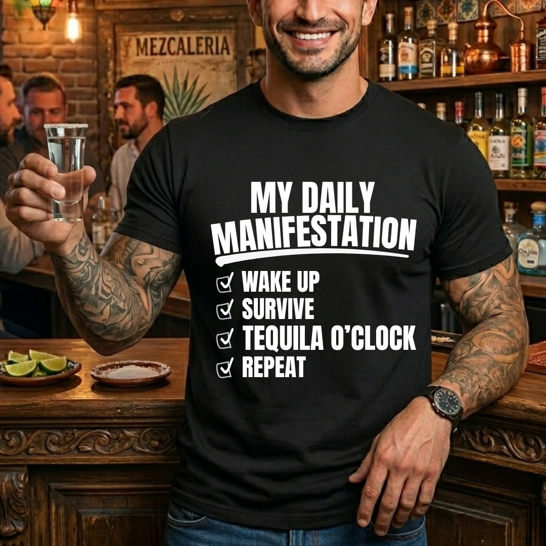 Daily Manifestation Tequila T-Shirt