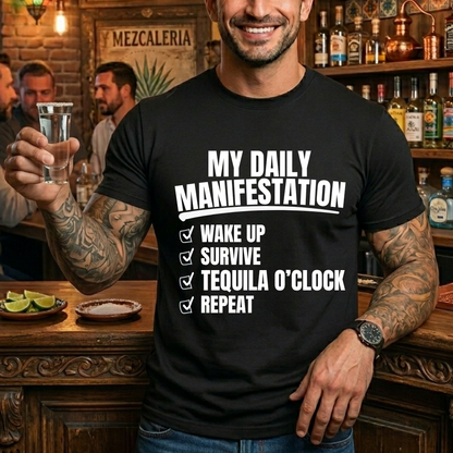 Daily Manifestation Tequila T-Shirt