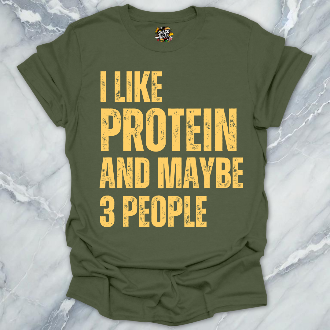 Protein And 3 People T-Shirt