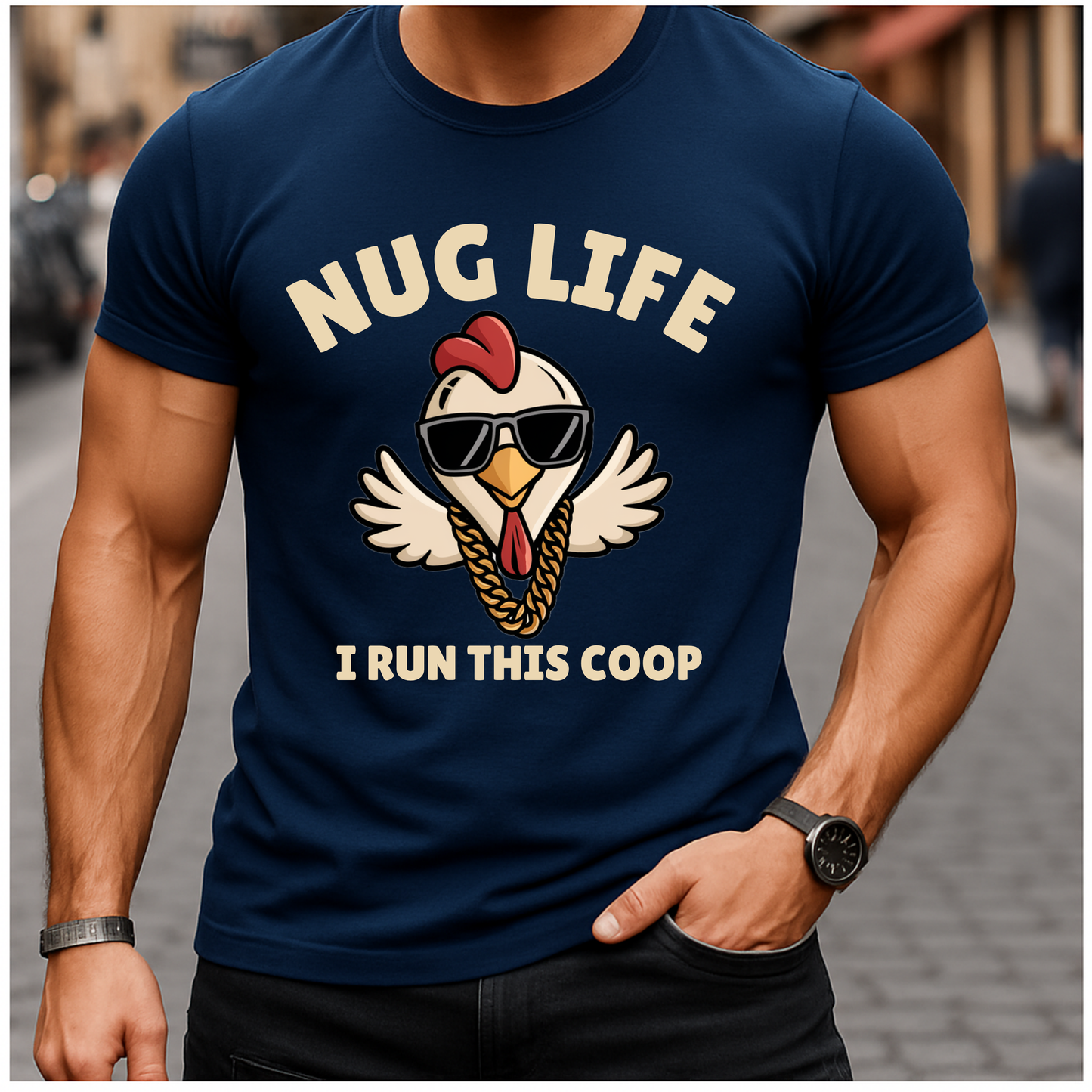 Gangsta Chicken Nug T-Shirt