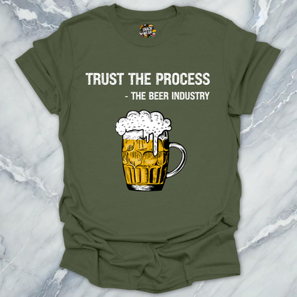 Trust the Process Beer T-Shirt