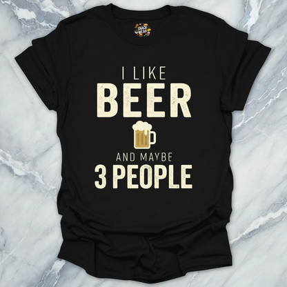 Beer And 3 People T-Shirt