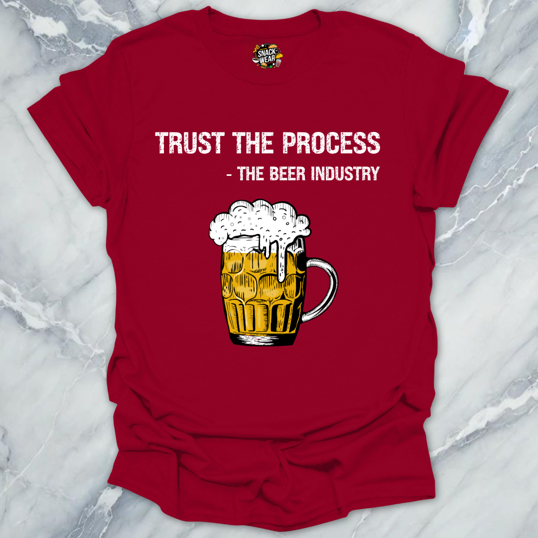 Trust the Process Beer T-Shirt