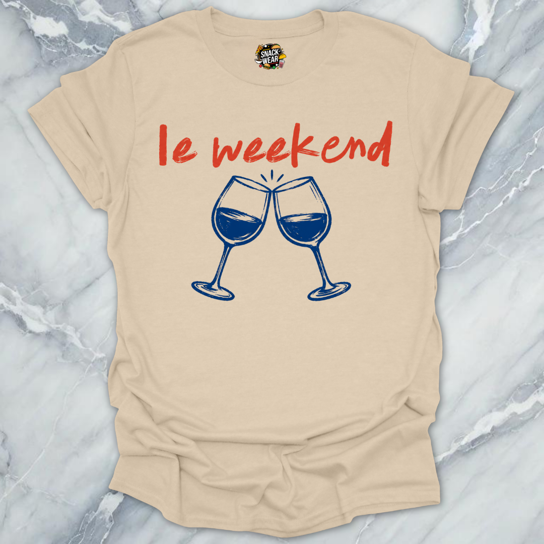 Le Weekend Wine Toast T-Shirt