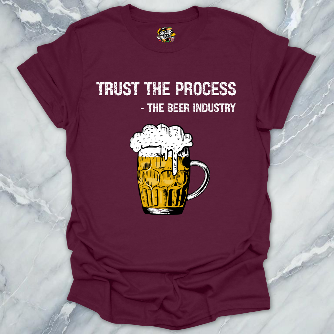 Trust the Process Beer T-Shirt