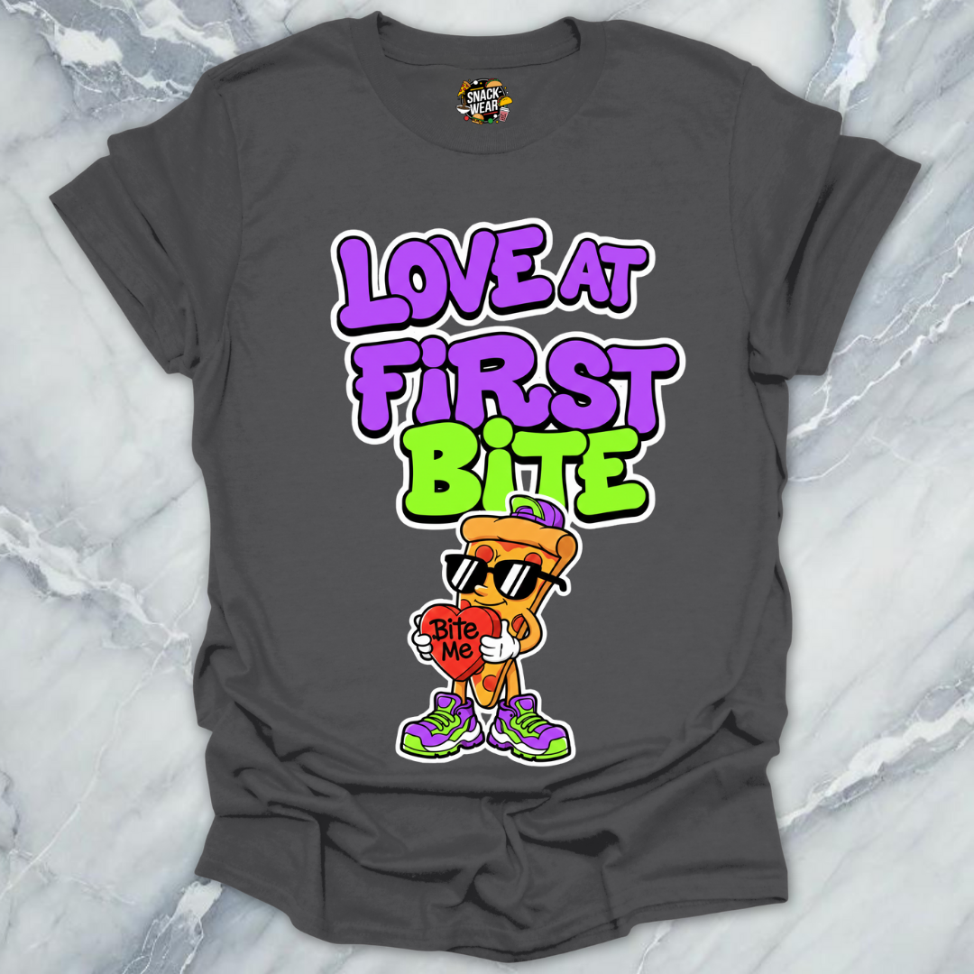 Love at First Bite Pizza T-Shirt