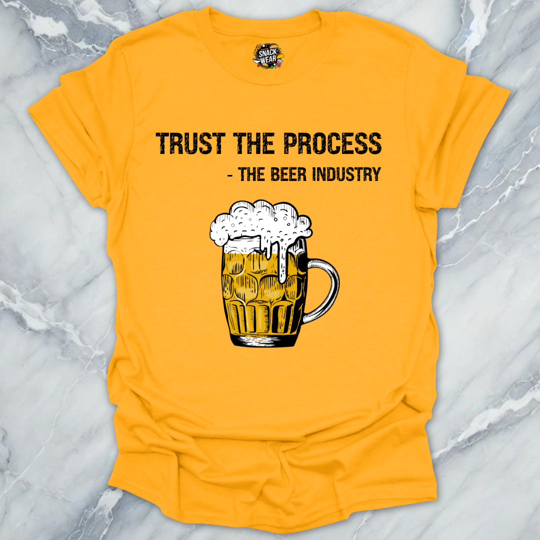 Trust the Process Beer T-Shirt