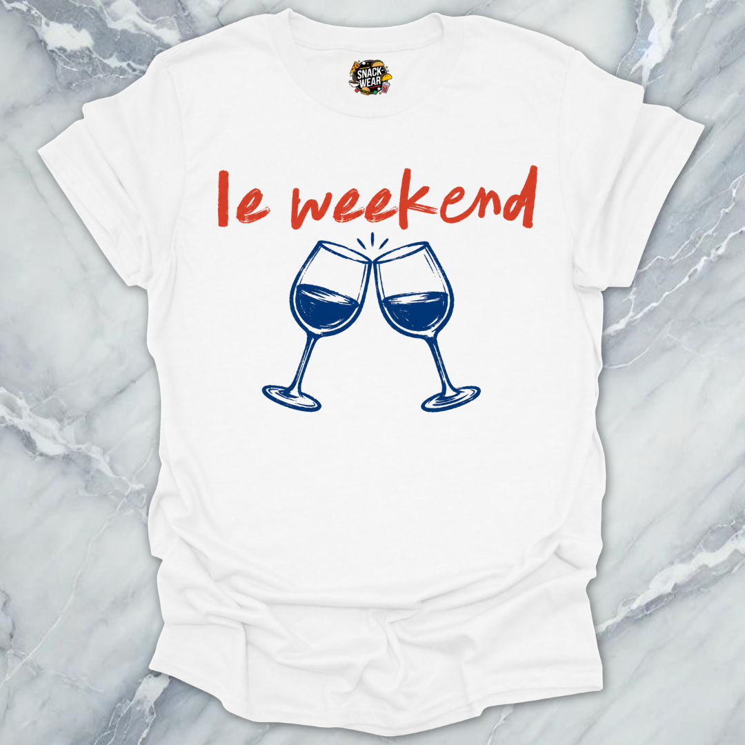 Le Weekend Wine Toast T-Shirt