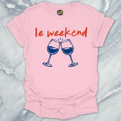 Le Weekend Wine Toast T-Shirt