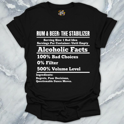 Rum & Beer Stabilizer T-Shirt