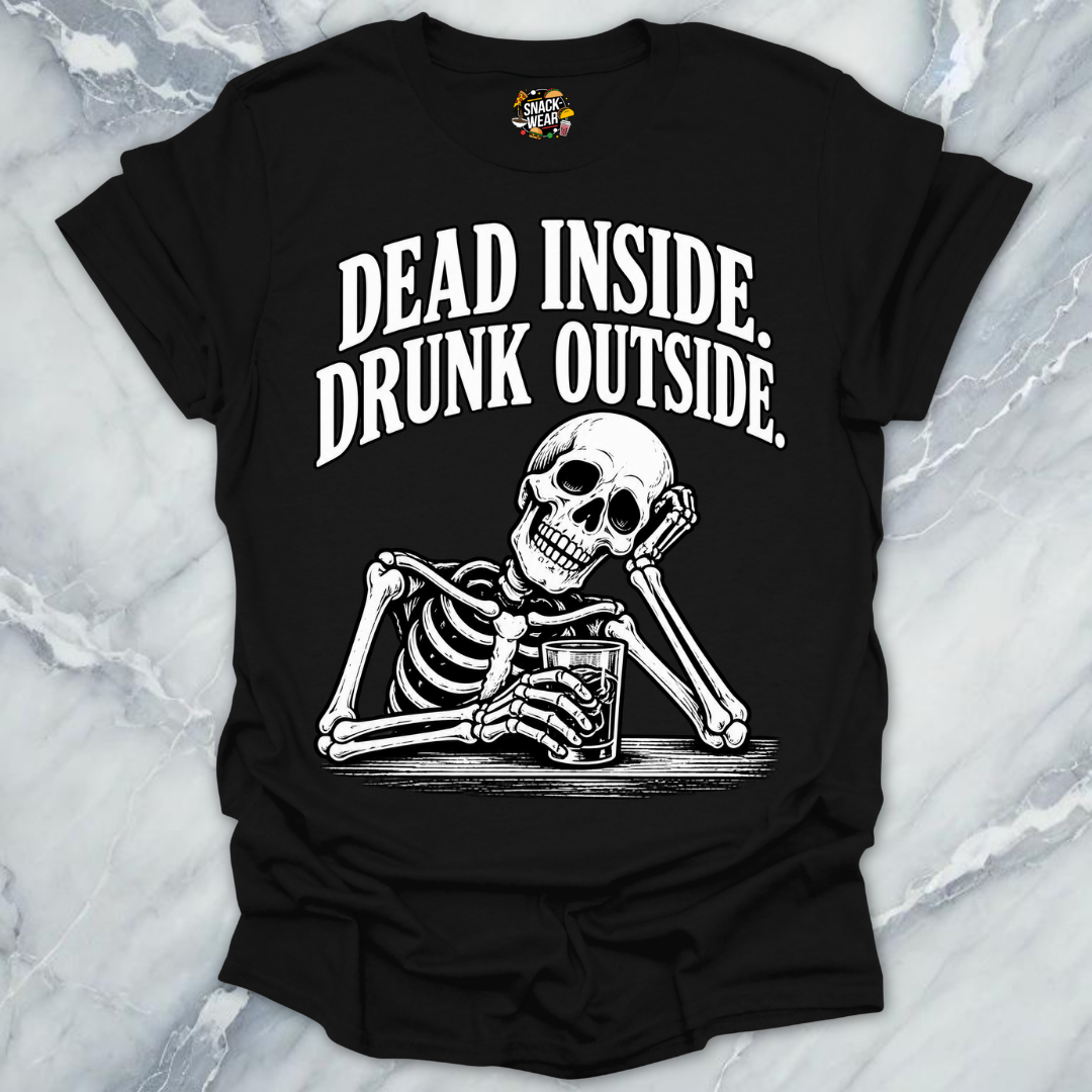 Dead Inside Drunk Outside Bar Shirt