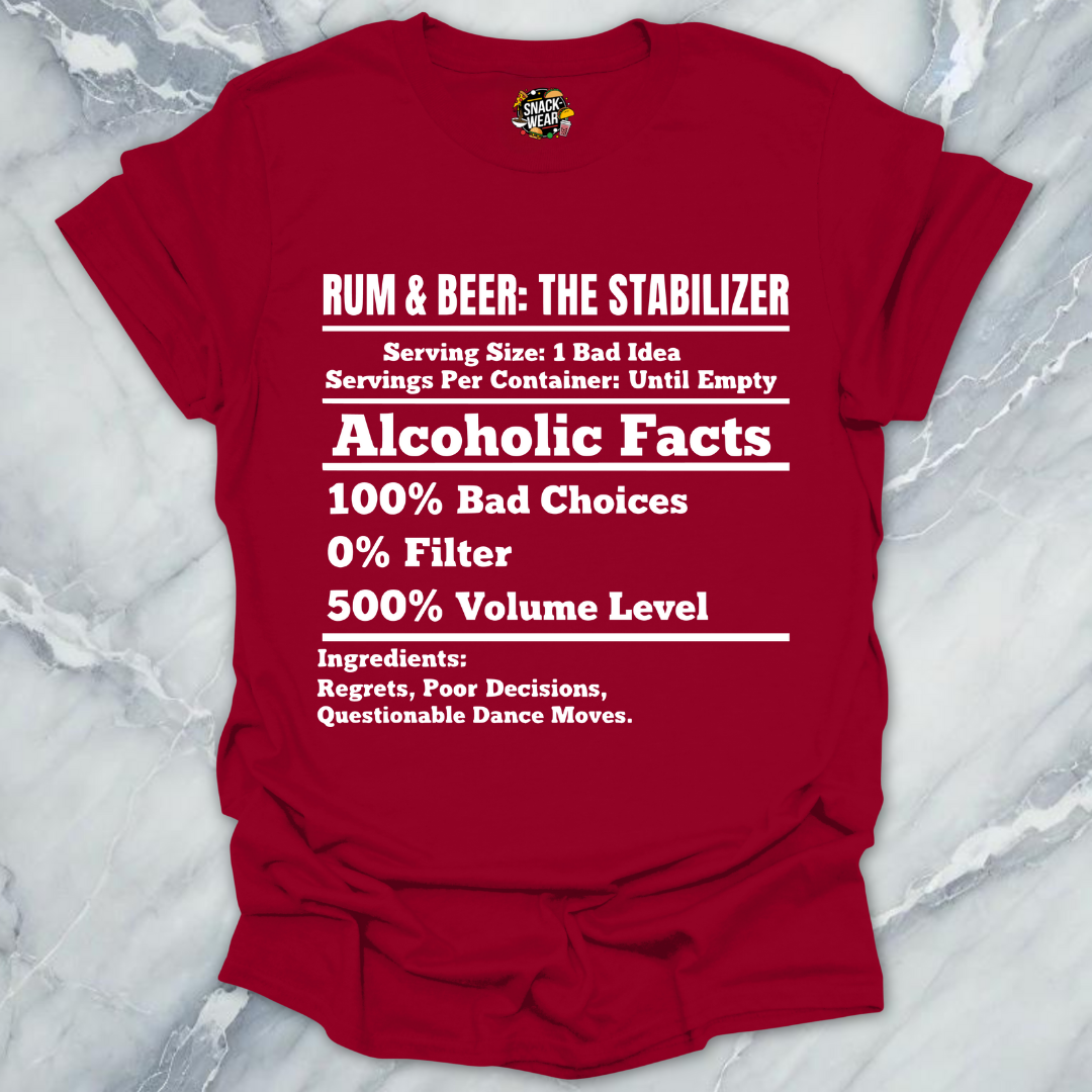 Rum & Beer Stabilizer T-Shirt